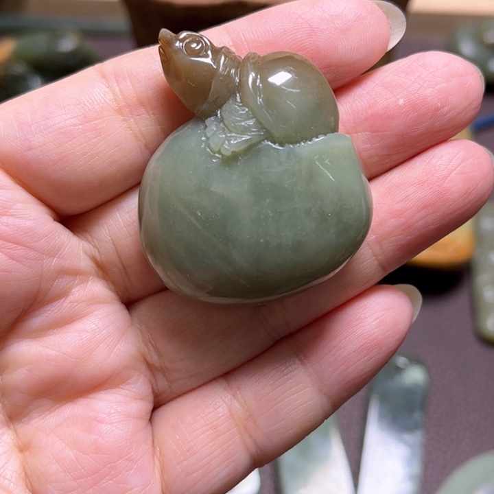 岫岩河磨玉（透闪石质玉）手绳未镶嵌