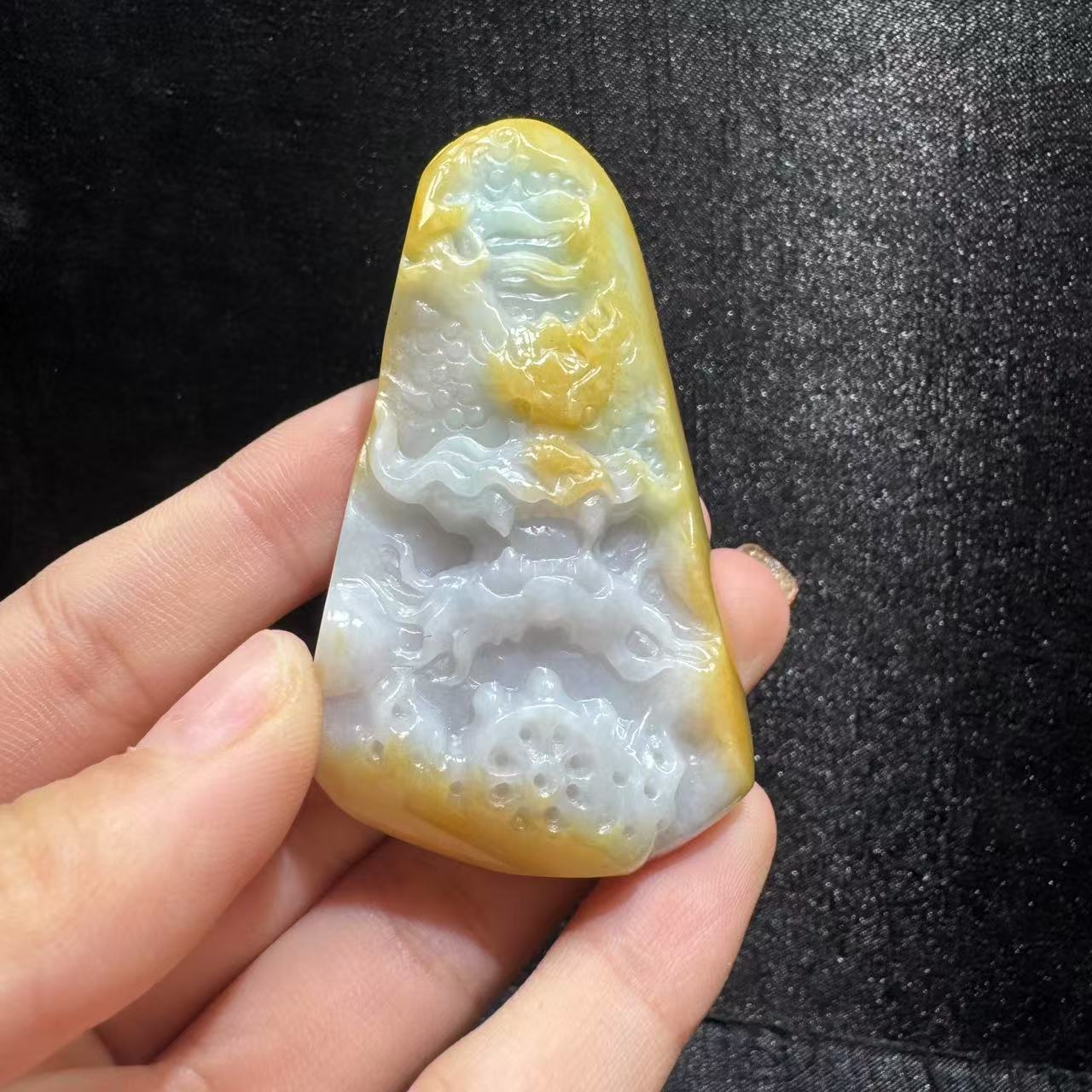 天然A货翡翠  D58