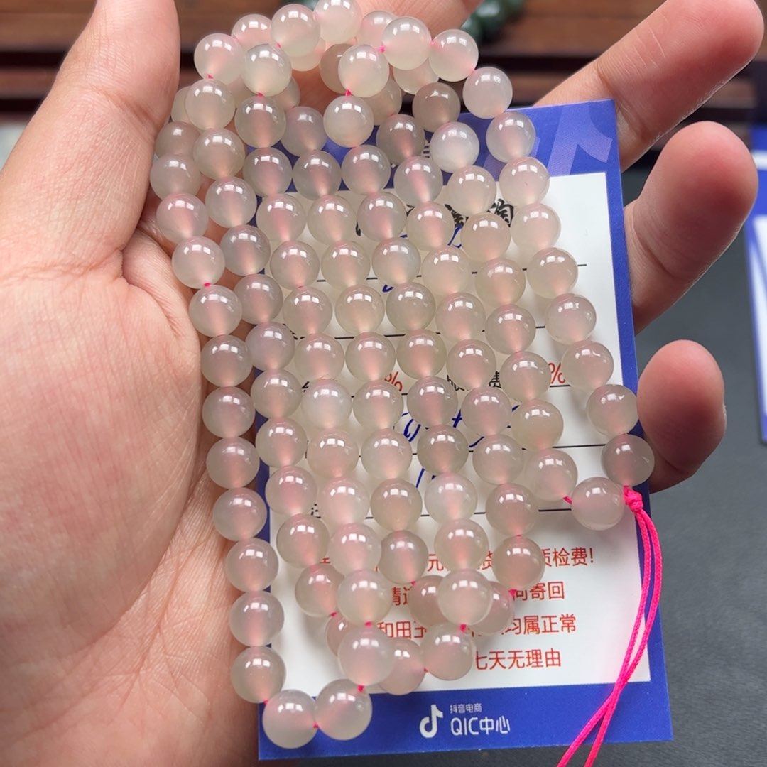 和田玉手链未镶嵌周*