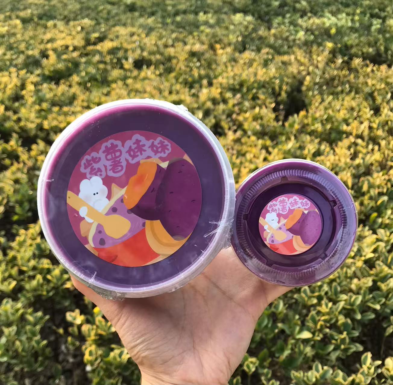 懒懒少女【紫薯妹妹】爆款升级版含牛头 紫皮 重色系