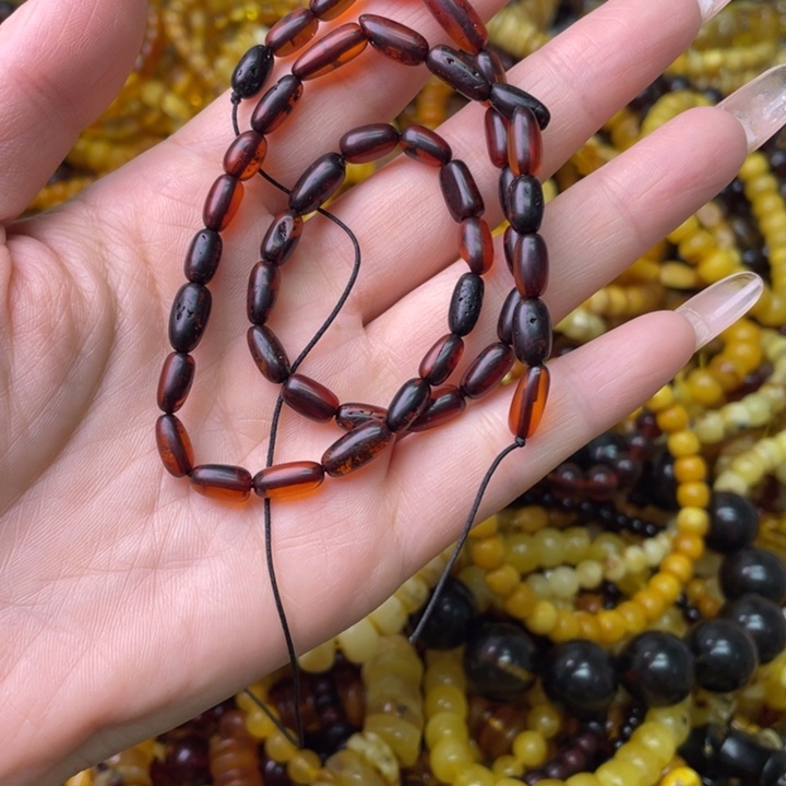 琥珀未镶嵌珠宝奇石