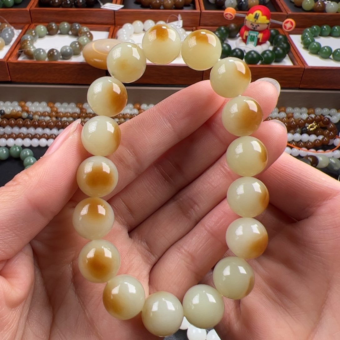 和田玉手链未镶嵌