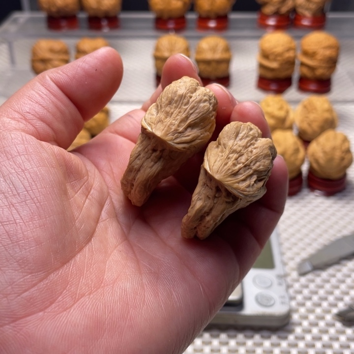 文玩核桃把件20蛇头