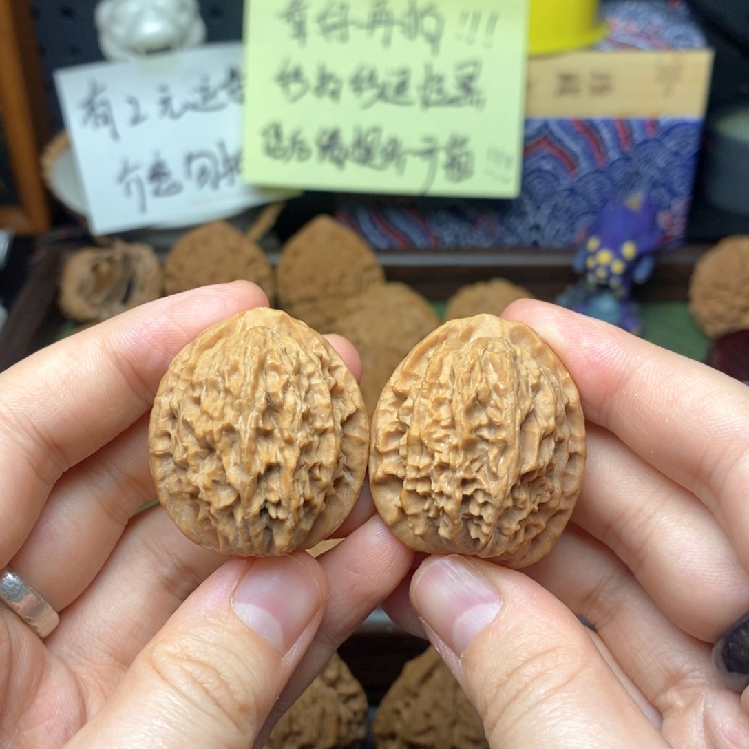 文玩核桃吊坠31野生鸭嘴手捻一物一图全品