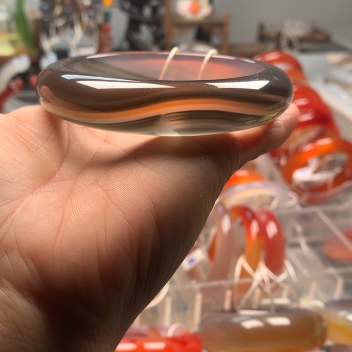 玛瑙/玉髓未镶嵌手镯