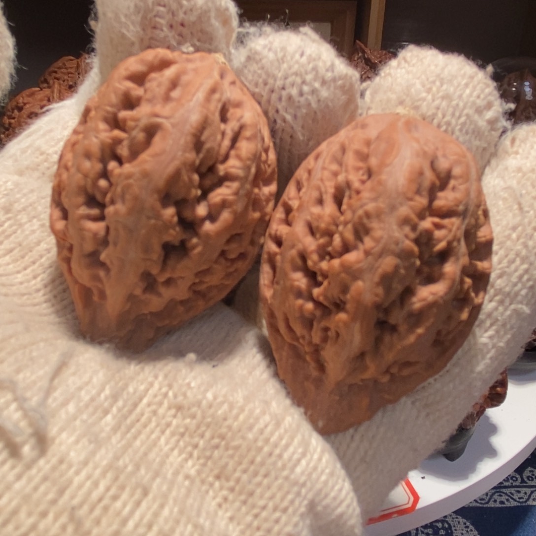 文玩核桃吊坠龙纹鸭嘴