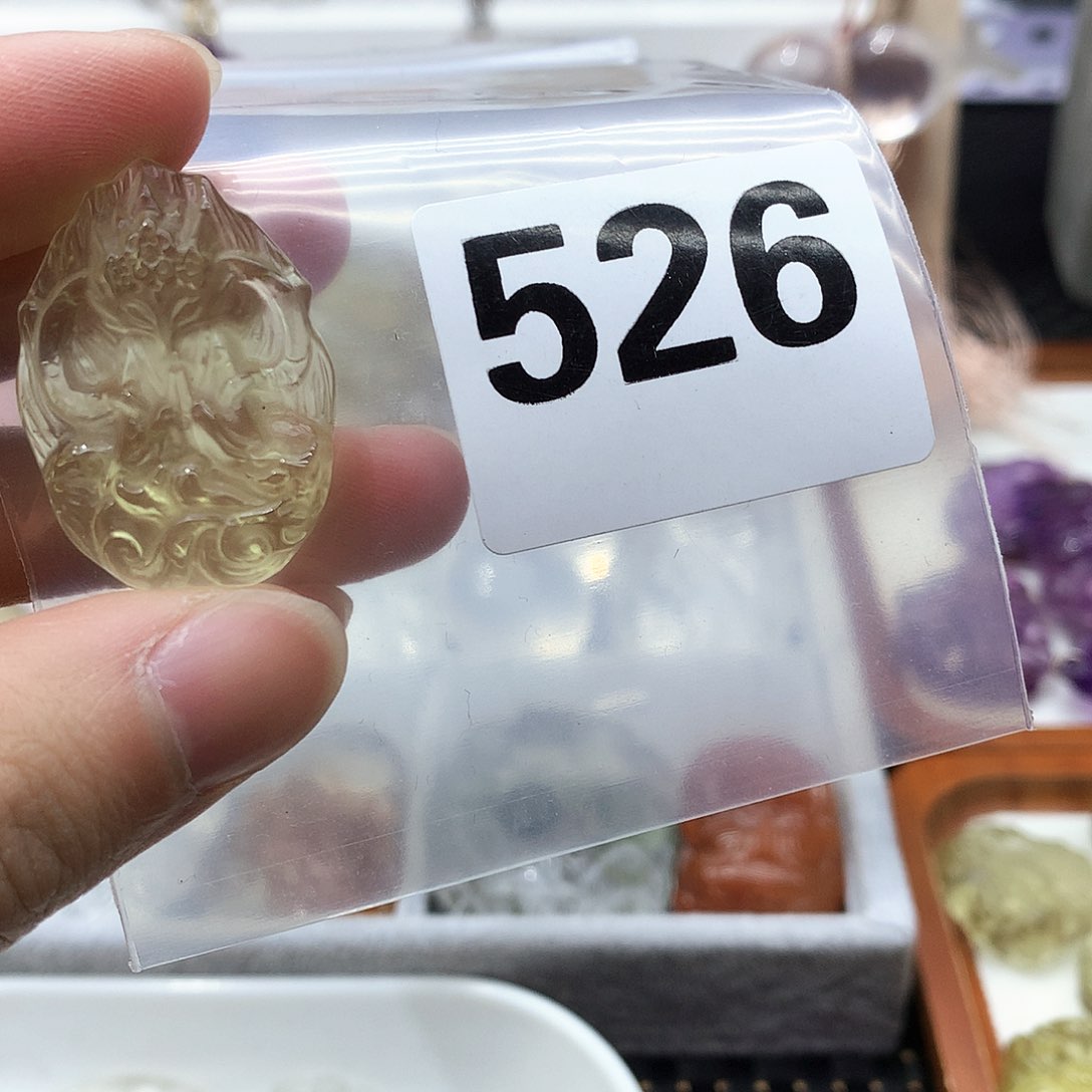 水晶颈饰未镶嵌吊坠