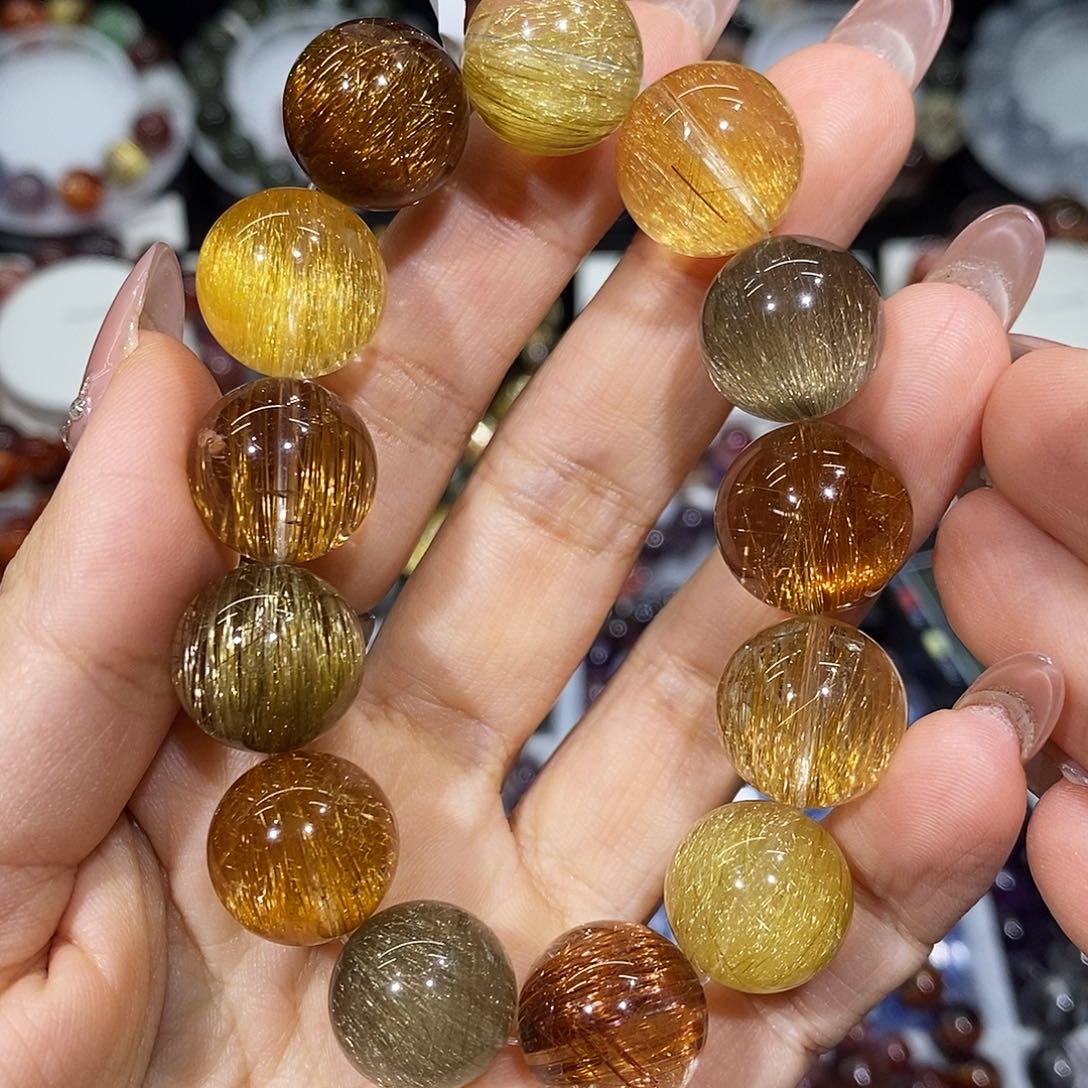 未镶嵌手串水晶彩顺发15