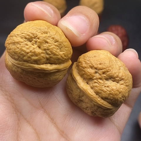 文玩核桃把件32尺肌肉蛙