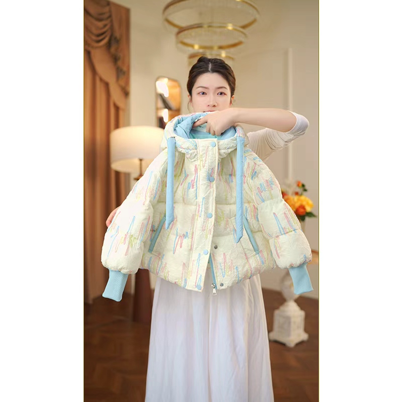 【现货】女童冬季加厚棉袄2025新款棉服儿童小女孩夹棉外套3530