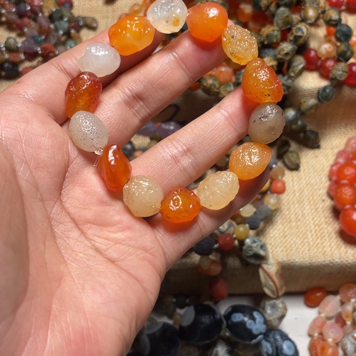 玛瑙/玉髓合金手链