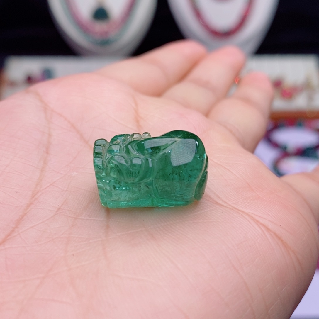 未镶嵌珠宝半成品碧玺d