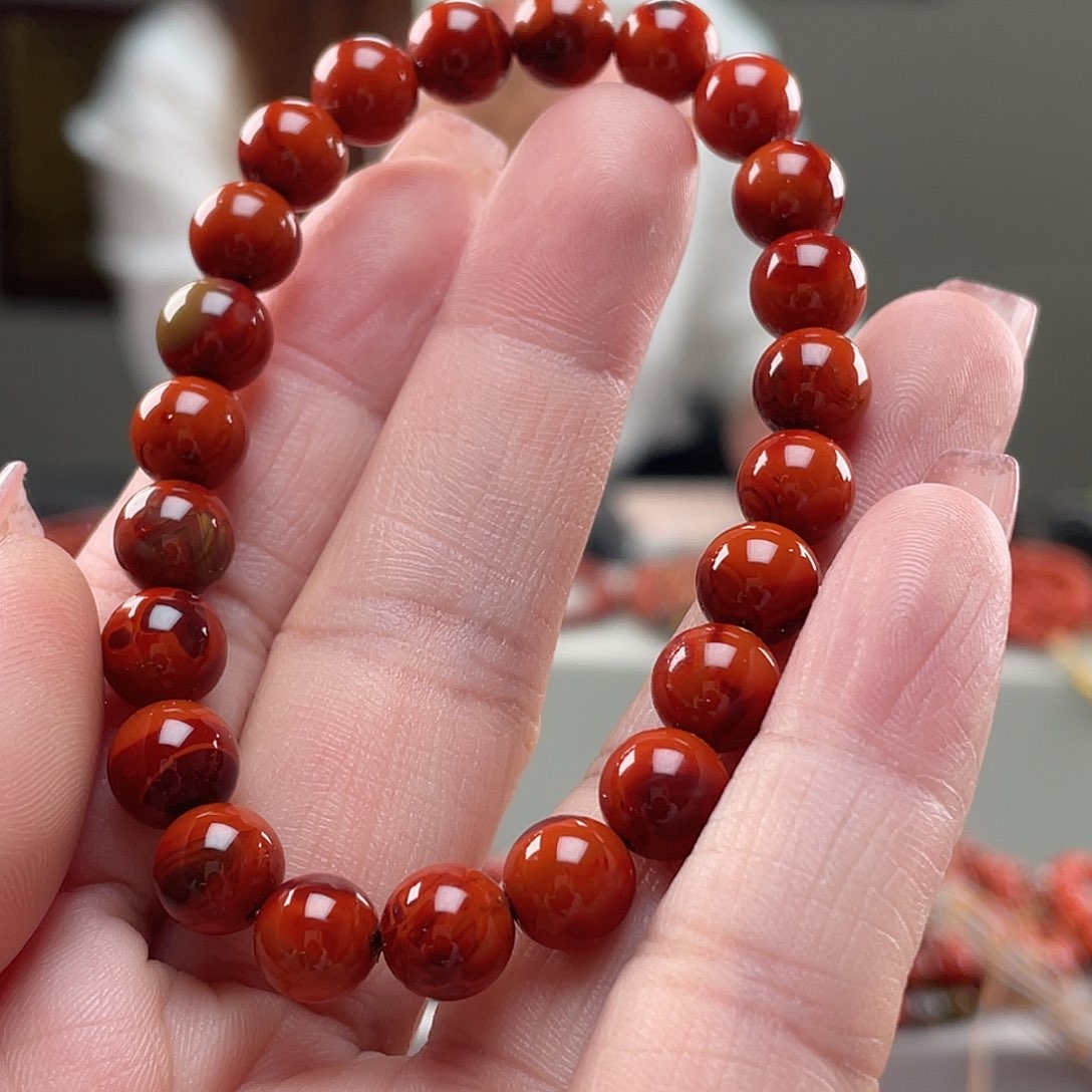 南红玛瑙未镶嵌手串