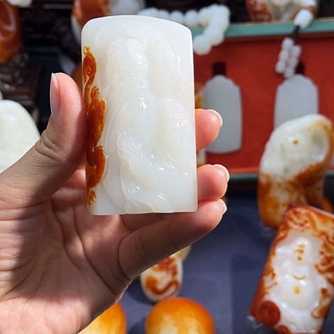 和田玉挂件未镶嵌