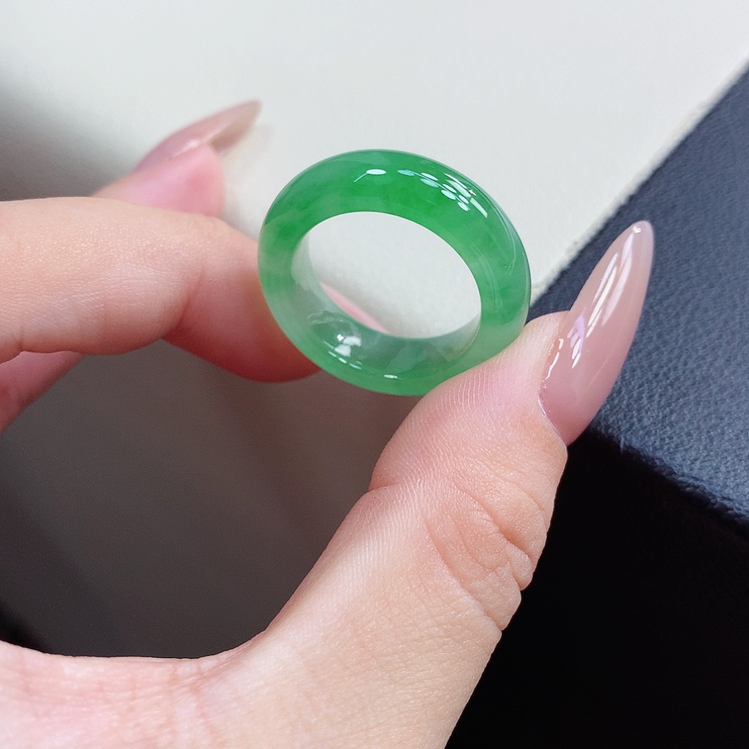 未镶嵌戒指翡翠17号