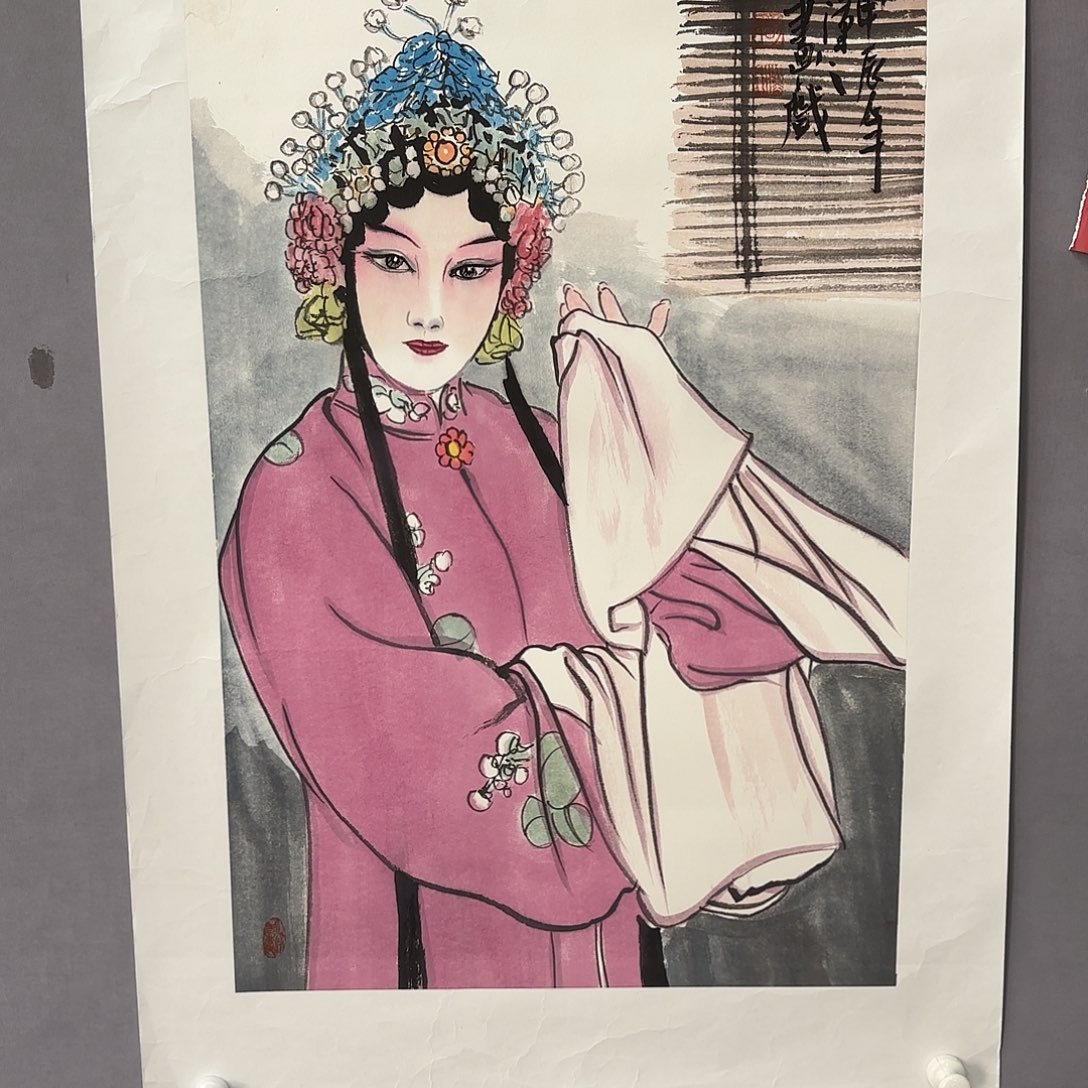 国画亲笔手绘原创