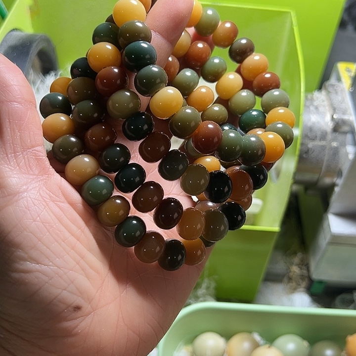 白玉菩提吊坠9×12