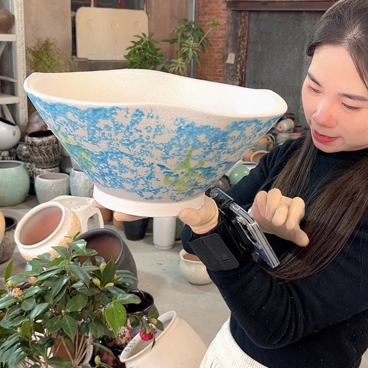 正品口32高14花盆……