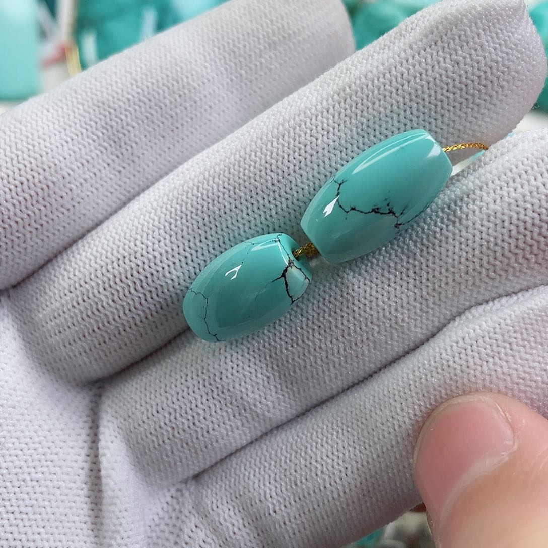 绿松石车挂未镶嵌