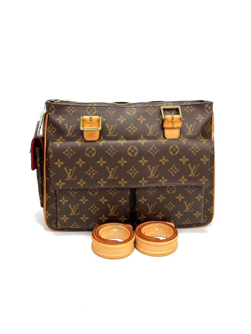99新 LouisVuitton/路易威登 拾壹/98新/骆驼大号包/88102774