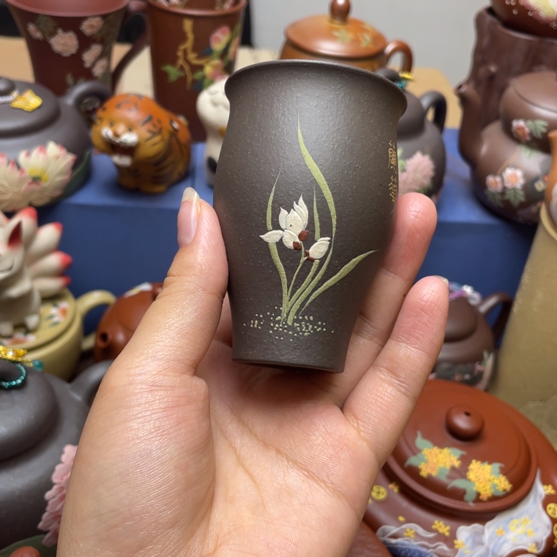 茶杯紫砂紫砂主人杯60c c