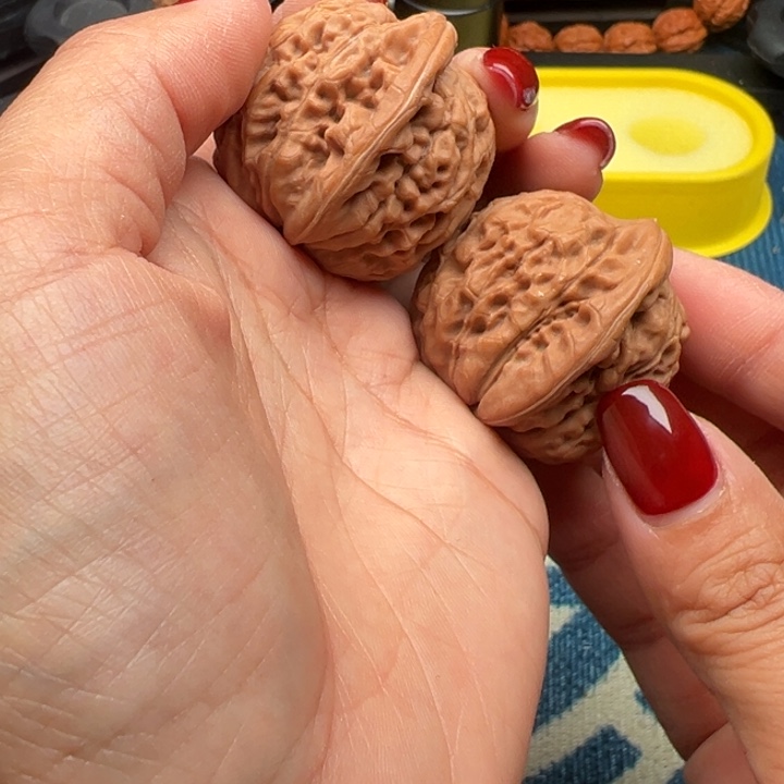 桃核吊坠文玩莲花38