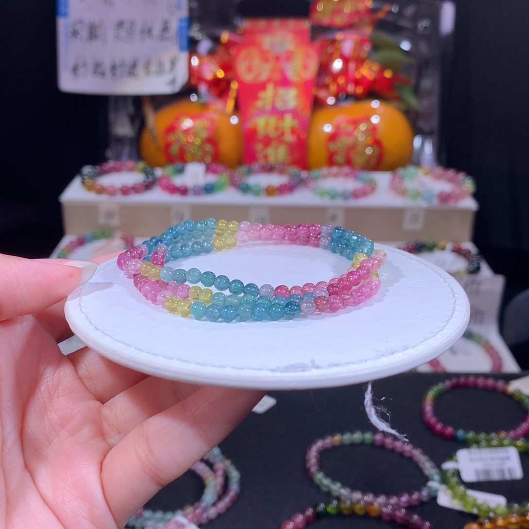 碧玺手链未镶嵌碧玺