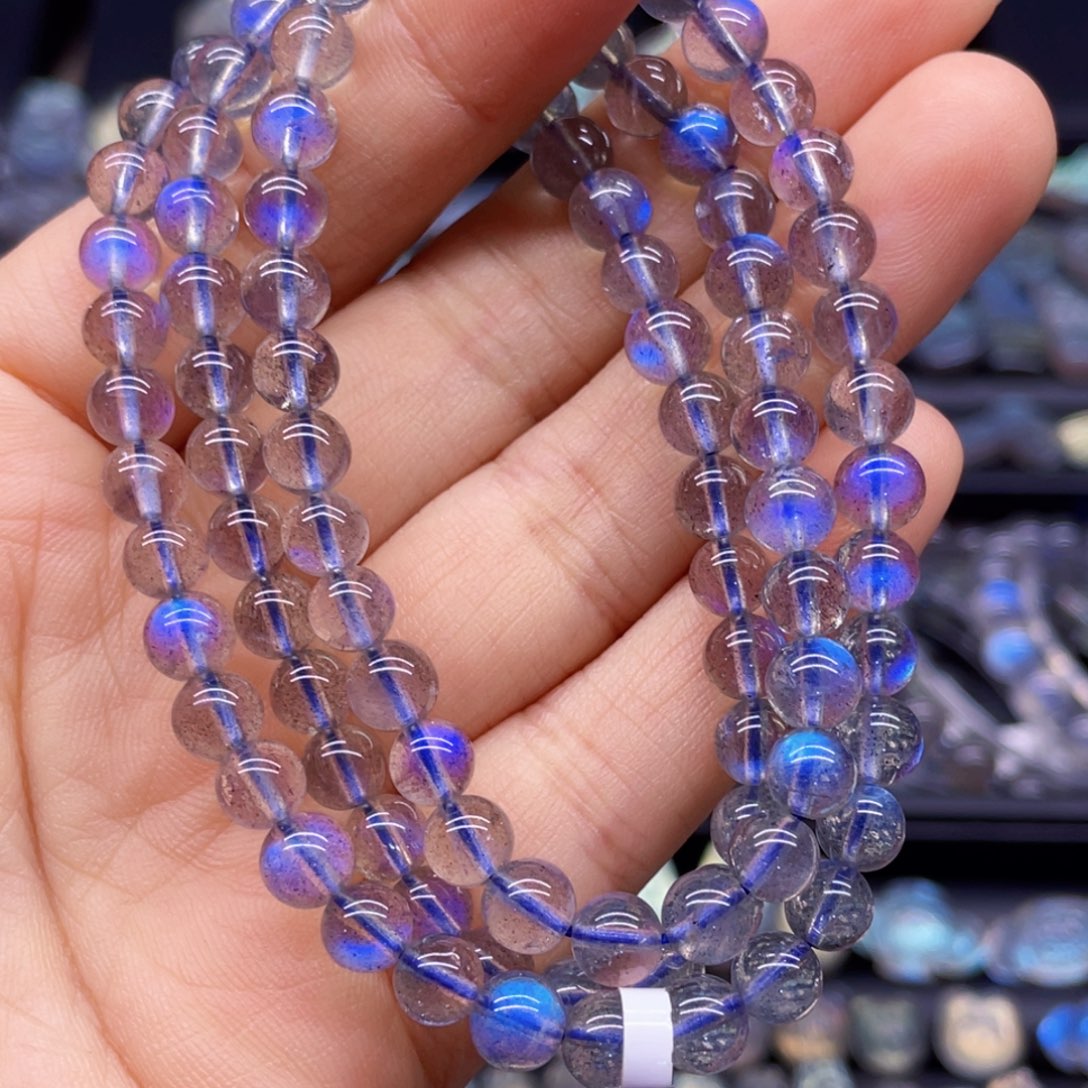 长石手串未镶嵌6.左右