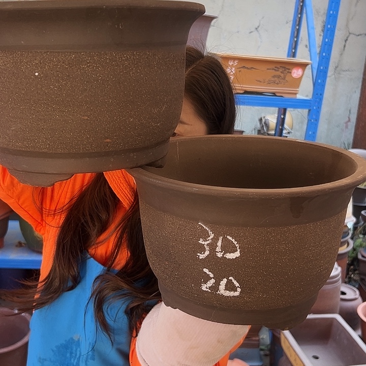 30+30拉毛小马花盆