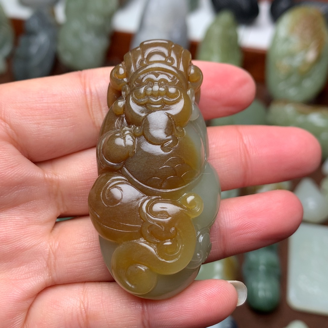 和田玉挂件未镶嵌