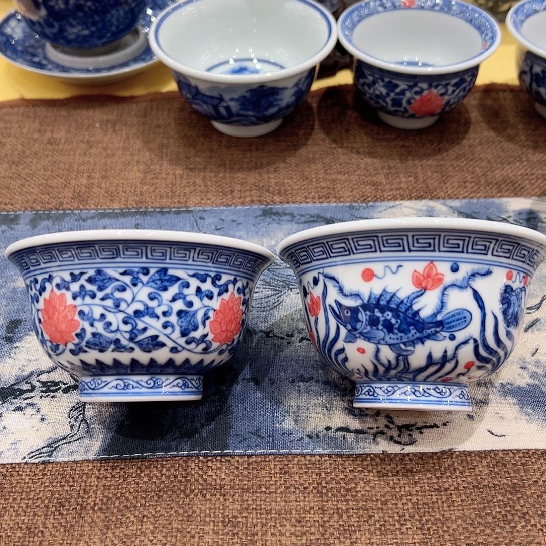 心****！正宗紫晶柴窑压手杯