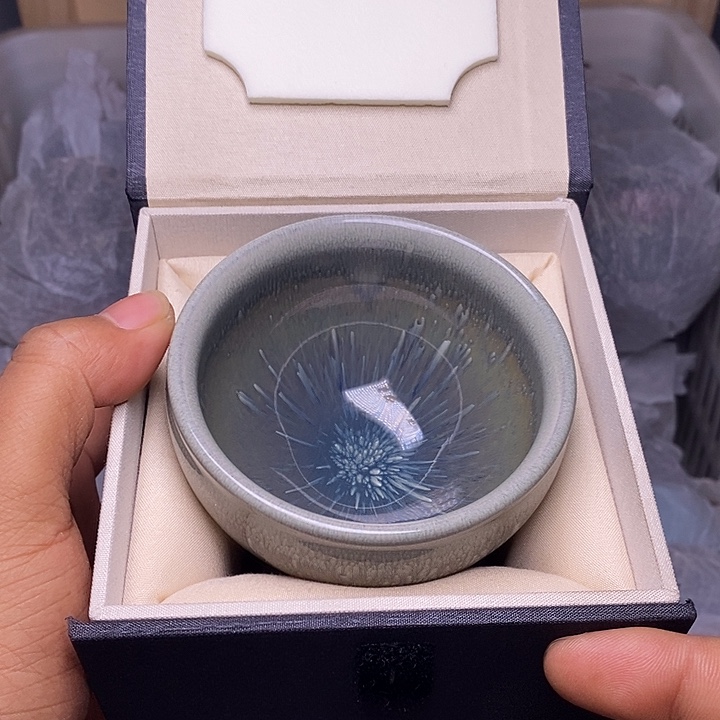茶盏建盏喝茶主人杯茶杯