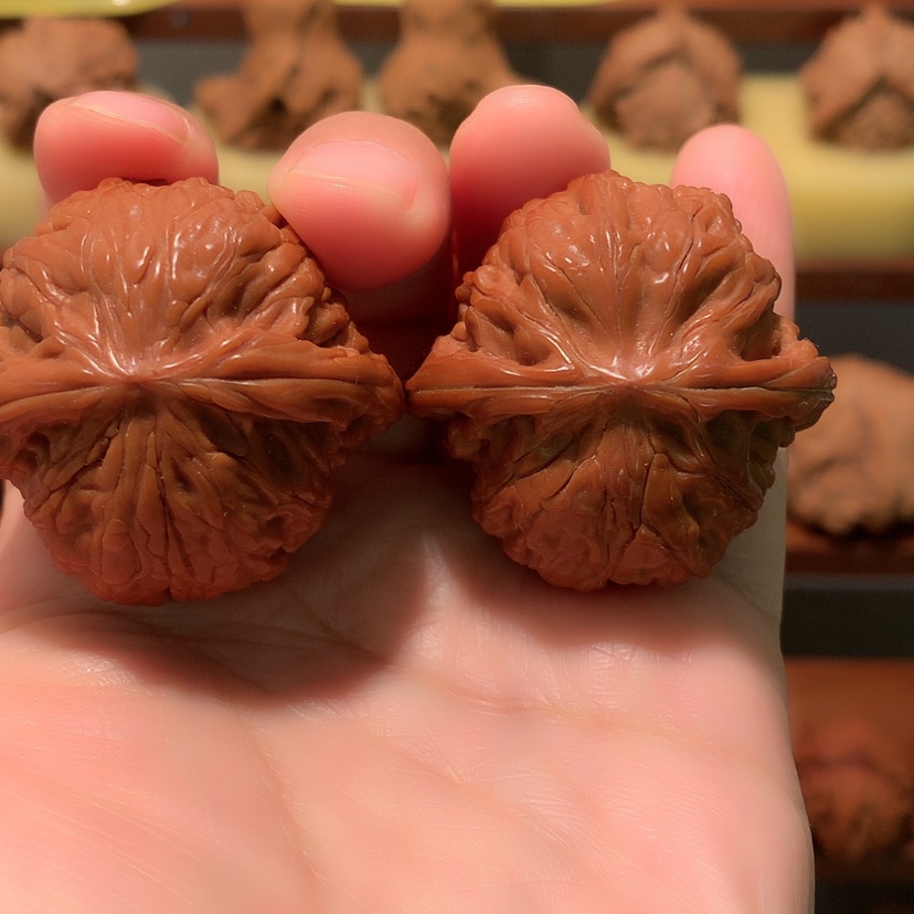 【闪购商品】文玩核桃把件磨盘38