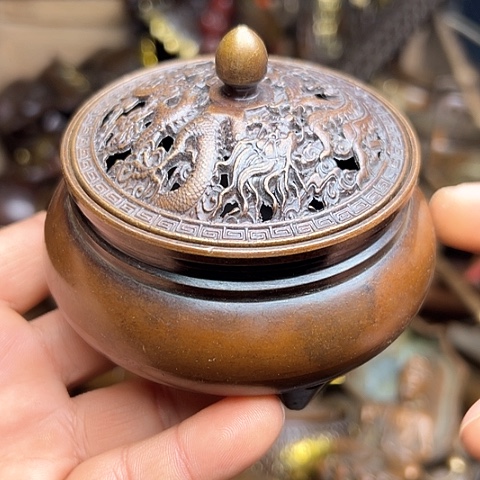 铜制文玩把玩物件