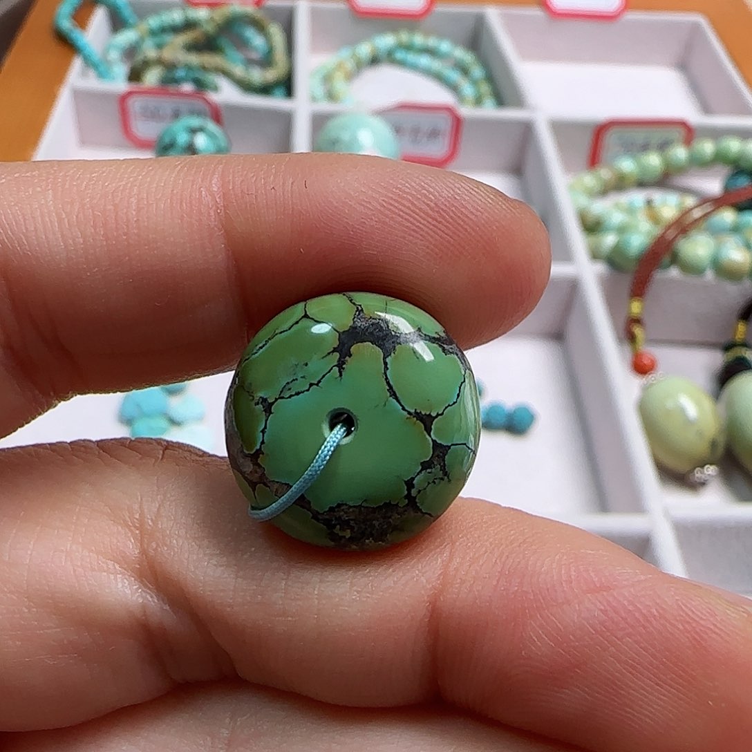 绿松石珠宝半成品未镶嵌徐*琼