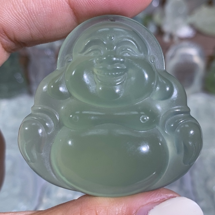 未镶嵌岫玉颈饰吊坠