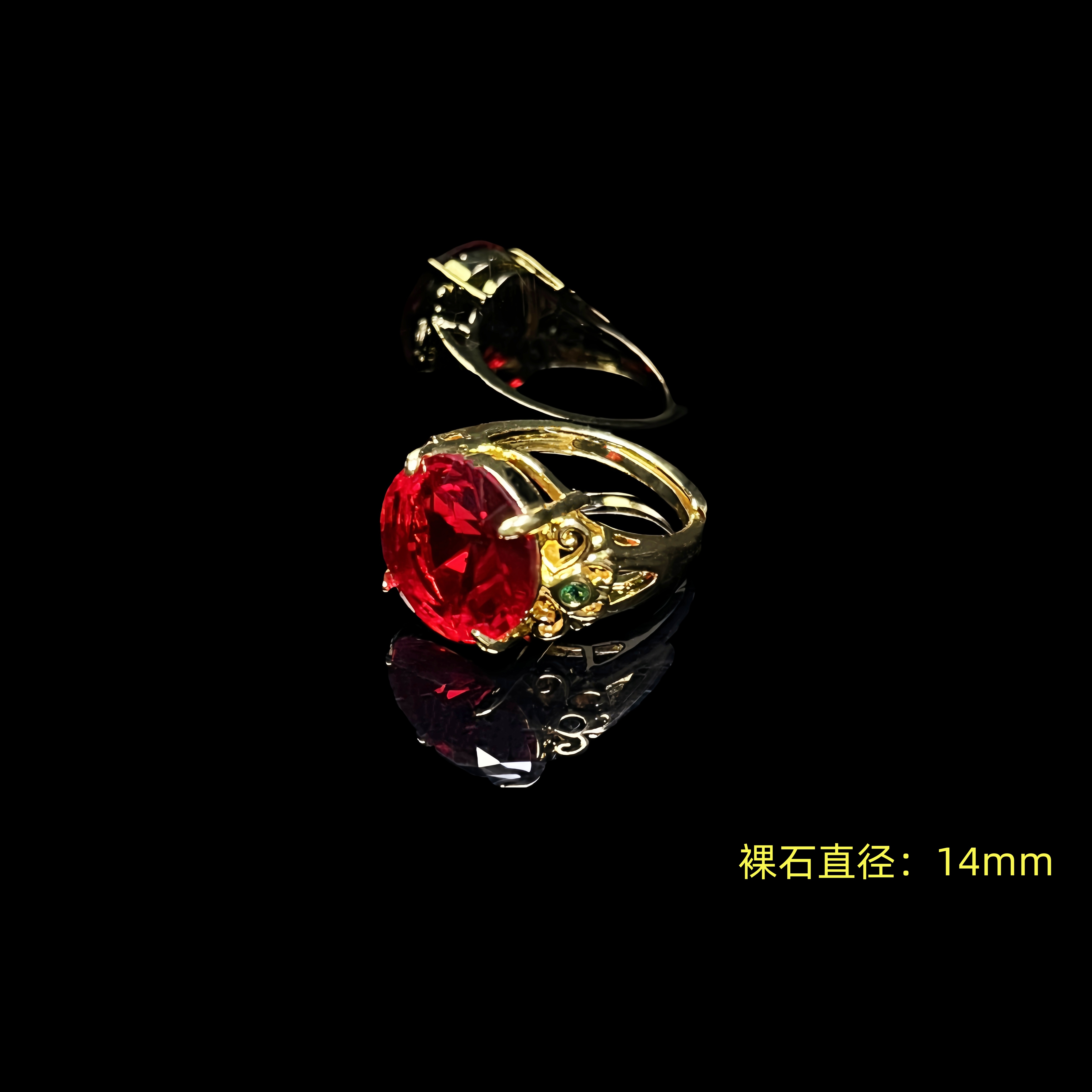 *金乌术JWS285时尚精美百搭男女同款戒指