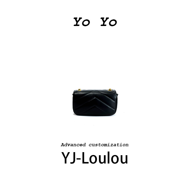 【YOYO真皮女包】潮流气质高级感手提腋肩包 F6338-黑色