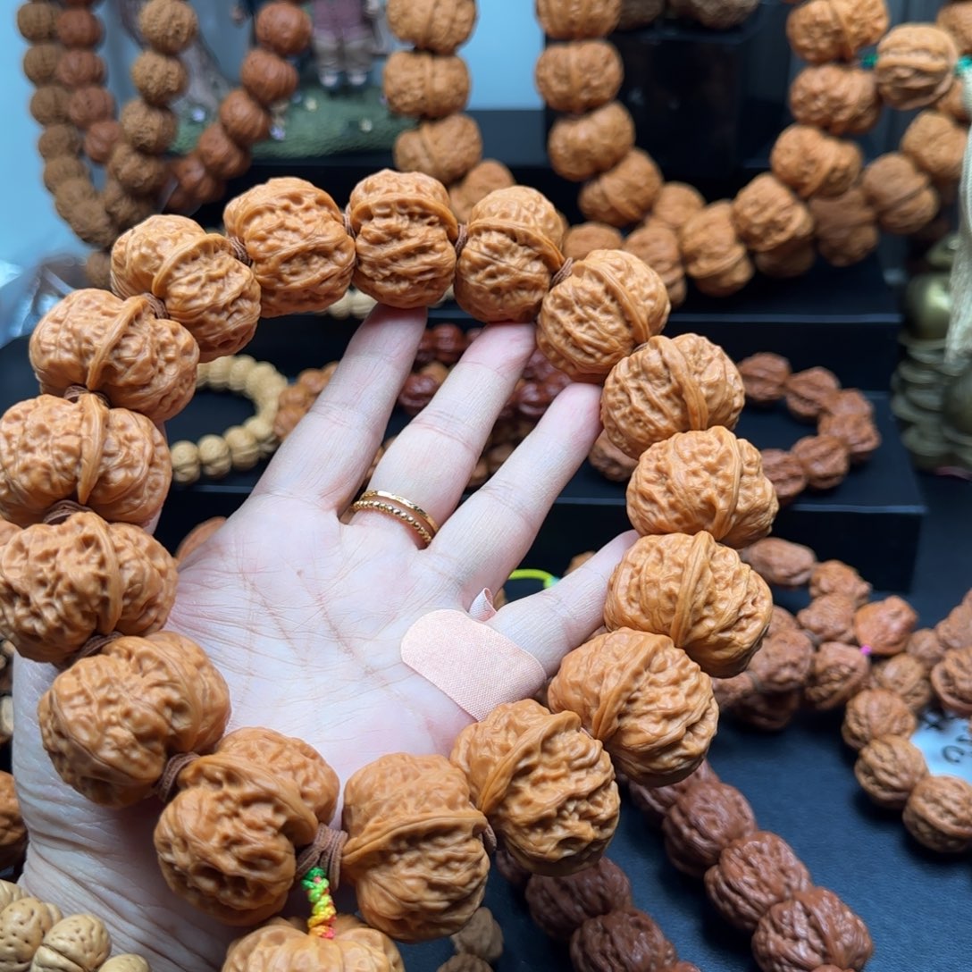 ╭***道吊坠桃核核桃手持