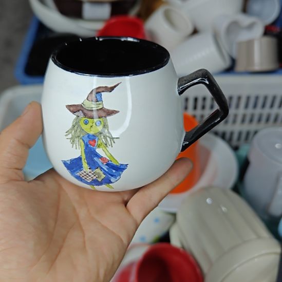 瓷片陶瓷杯碗盘微瑕介意慎拍