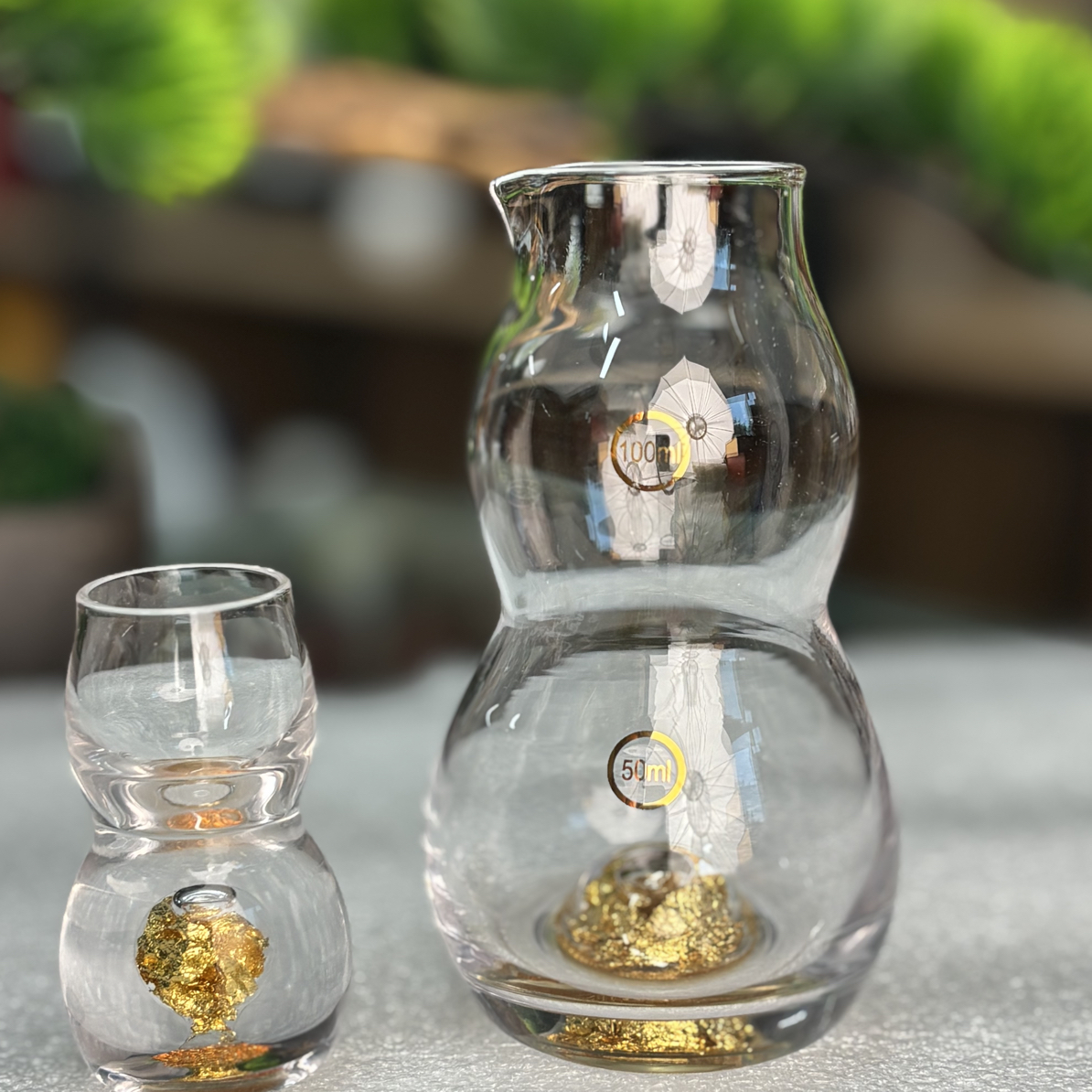 手工制作金箔葫芦一壶一杯（精品版）