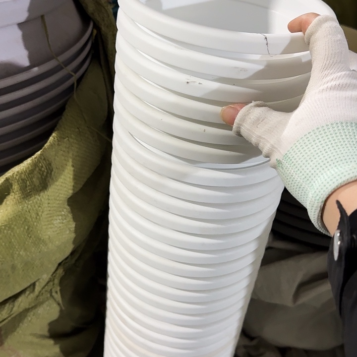 四季2#口径17白色6个无托