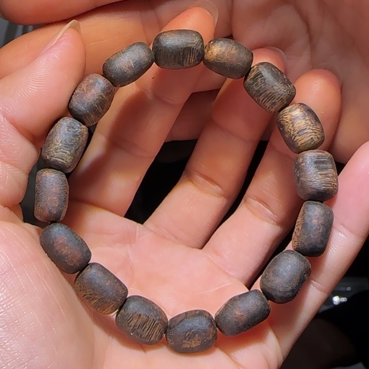 沉香手串紫棋手串8.4克