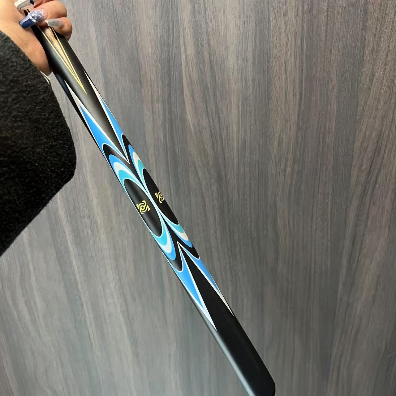 英迪安台球器材台球杆掌御球杆蓝色海洋