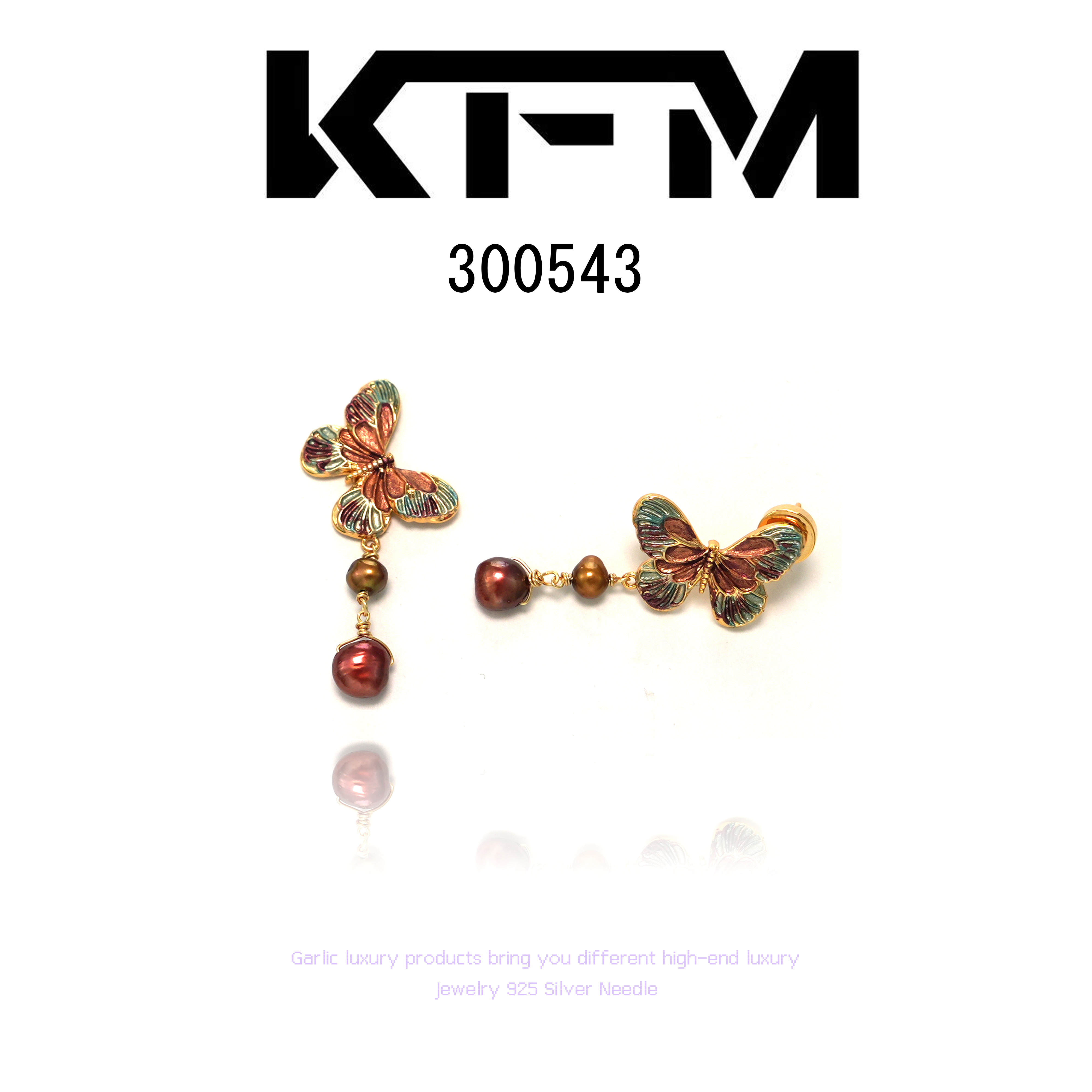 铜合金耳饰 KFM耳饰~300543