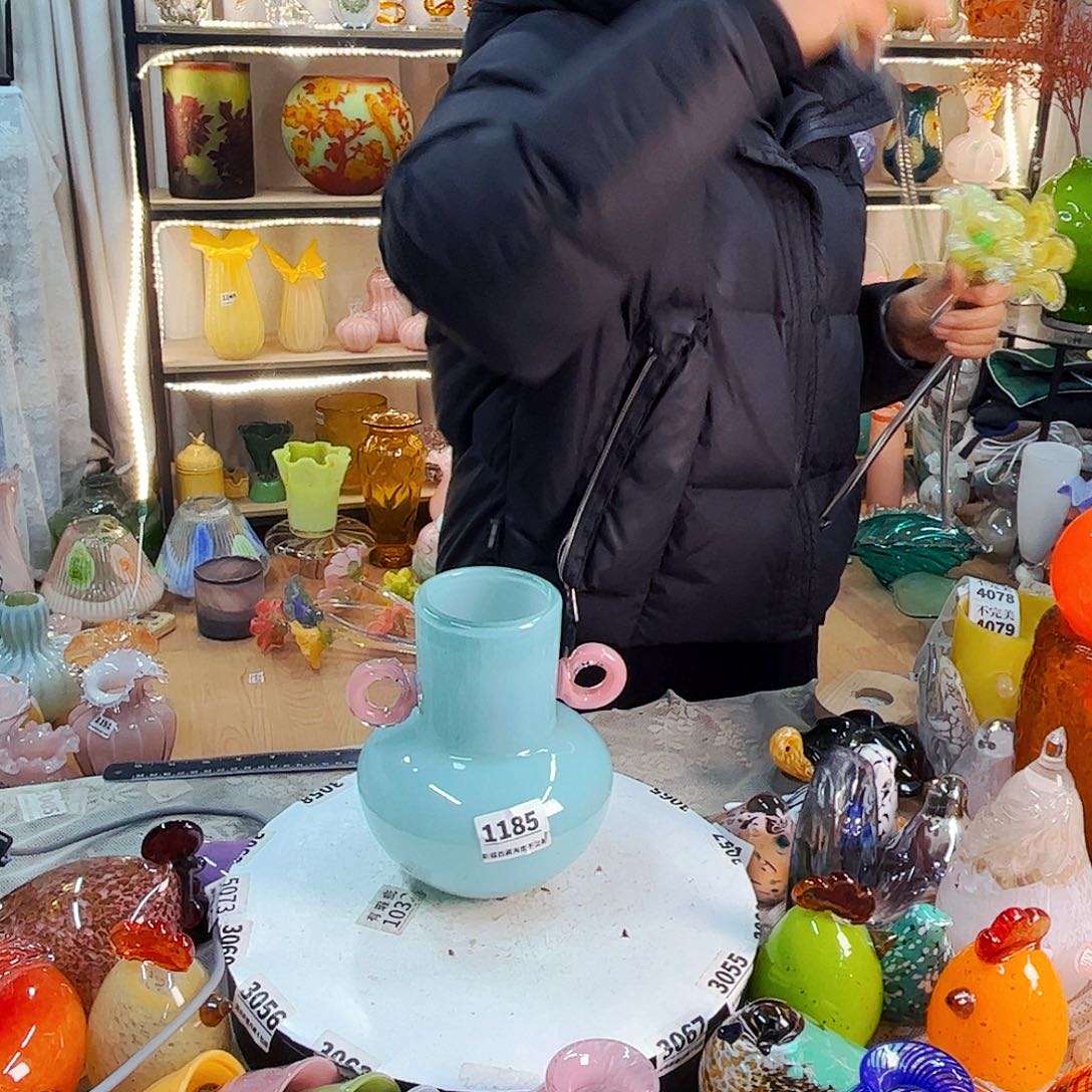 1185 家悦美居琉璃摆件