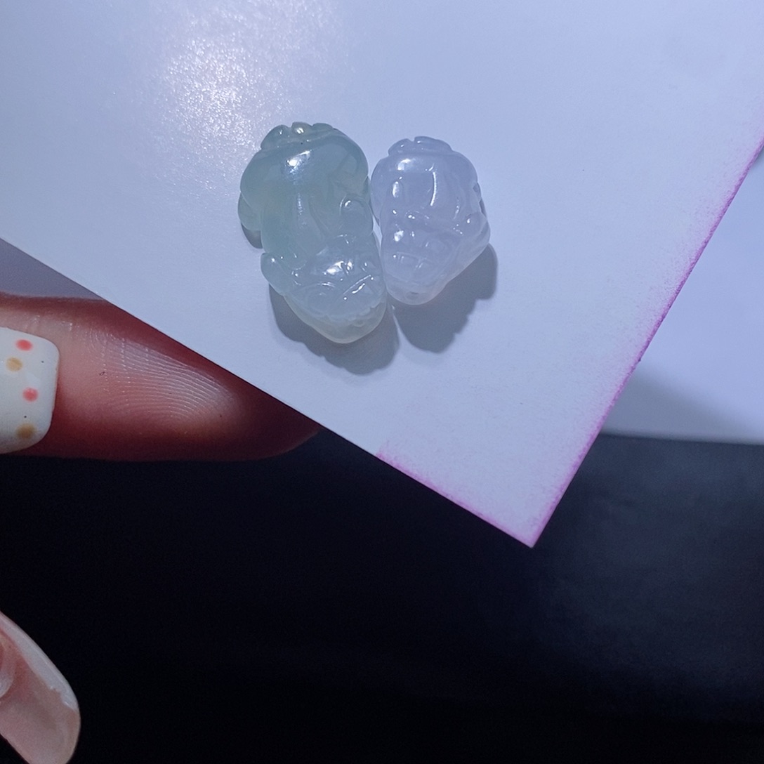 定制翡翠未镶嵌貔貅