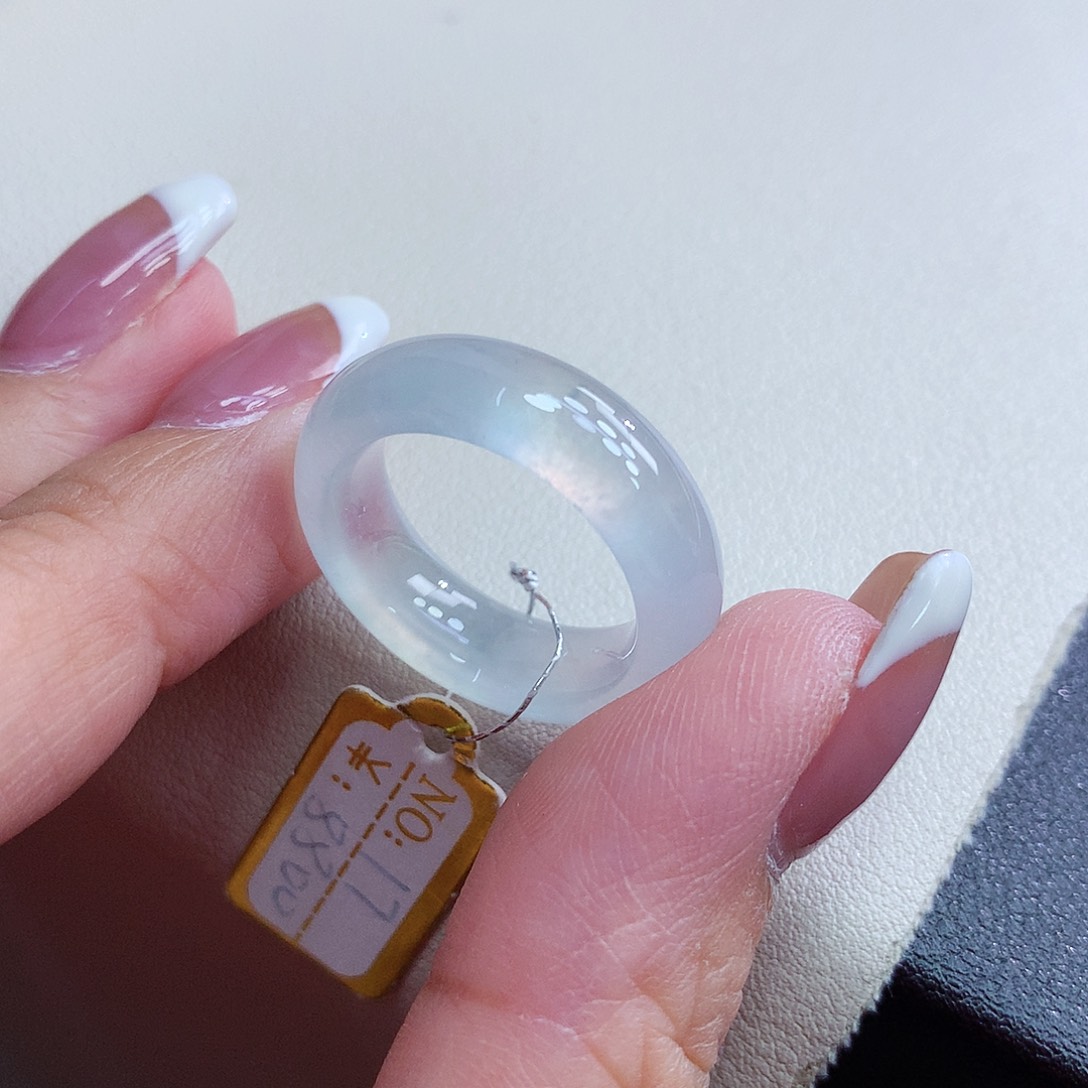 未镶嵌戒指翡翠17号