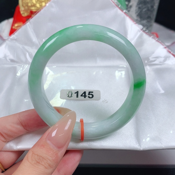 未镶嵌手镯翡翠编号0145