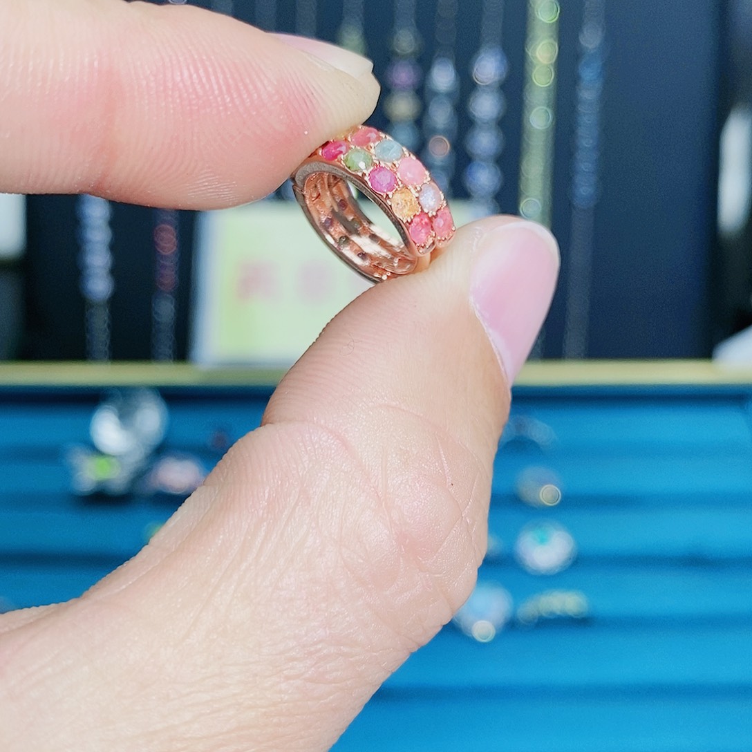 紫晶珠宝半成品银S925镶嵌